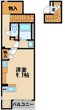 レオネクスト栄町記念公園の物件間取画像